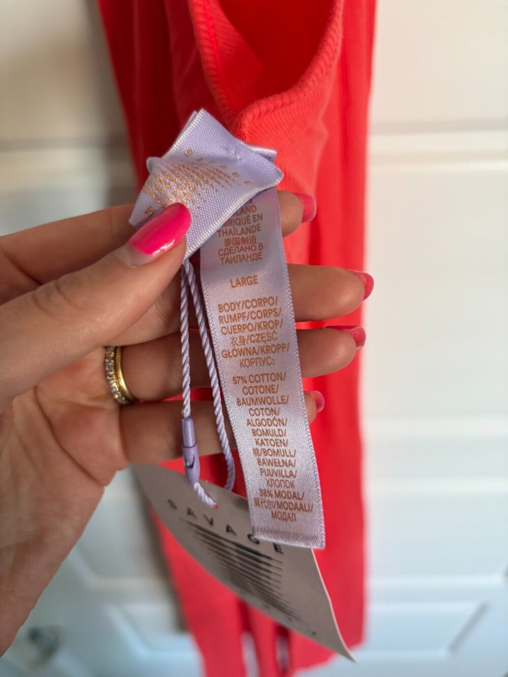 SAVAGE X FENTY Rib Essentials Maxi Slip - Picture 4 of 6